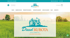Desktop Screenshot of dieselkubota.com.co