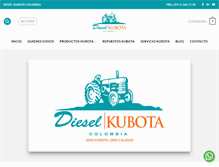 Tablet Screenshot of dieselkubota.com.co